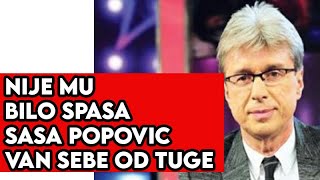 SASA POPOVIC UNISTEN OD TUGE POGINUO JE ON [upl. by Alleul662]