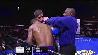 Terrell Williams Is a Dirty Fighter vs Pritchard COLON [upl. by Nosam]