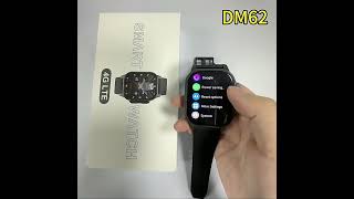 DM62 Android Smart Watch 4G SIM Card WiFi GPS AMOLED Display DM20 VS LEMFO amazfitsmartwatch [upl. by Aiepoissac]