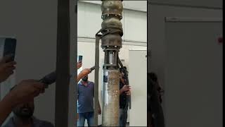 Seawater Supply Wilo 150kVA Submersible pump Runtest [upl. by Rexfourd]