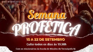 Semana PROFÉTICA  DIA 7 [upl. by Hametaf]