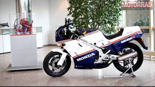 Honda NS 400 R Motorrad  Zweitakt Two Stroke Motor [upl. by Keelin]