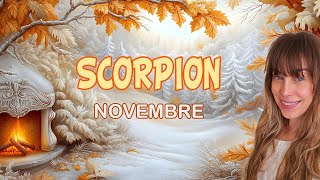 SCORPION NOVEMBRE 2024  Décider de ce changement de vie davancer sans se retourner   HOROSCOPE [upl. by Adala168]