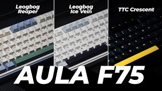 TTC Crescent vs Leobog Ice Vein vs Reaper Switch  Aula F75 Switch Comparison [upl. by Carlyn]