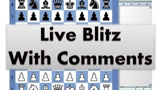 Blitz Chess 2591 with Live Comments Sicilian Rossolimo vs Estivella with White [upl. by Anwahsar]