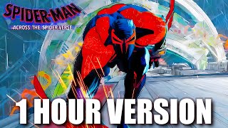 SPIDERMAN 2099 Miguel OHara Theme  1 HOUR EXTENDED VERSION Spiderman Across The Spiderverse [upl. by Onitnevuj]