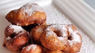 Buñuelos de patata y boniato  Bunyols de les verges  Recetas Mallorquinas [upl. by Alica]