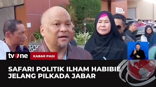 Safari Politik Ilham Habibie Menyapa Warga di Lapangan Sempur  Kabar Pagi tvOne [upl. by Anolla106]