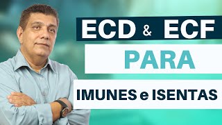 ECD e ECF para Imunes e Isentas [upl. by Mij]