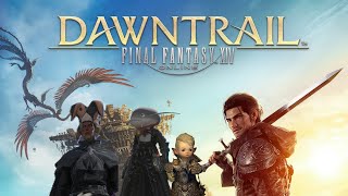 Final Fantasy 14 The Misadventures of SmuTombi amp Myrddin in Dawntrail 70  quotDawntrailquot Intro [upl. by Atival]