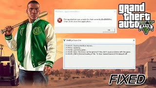 GTA 5 dinput8dll Blocked BattlEye  GTA 5 the application was unable to start correctly Fix [upl. by Cannell987]