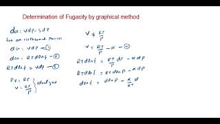 Determination of Fugacity by Graphical Method [upl. by Patrizius193]