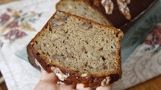 Bizcocho de plátano y nueces Banana Bread recipe  Biczcoho fácil y rápido [upl. by Niawat]