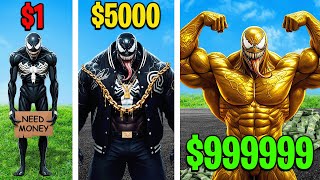 1 to 1000000 VENOM In GTA 5 [upl. by Ymmik]