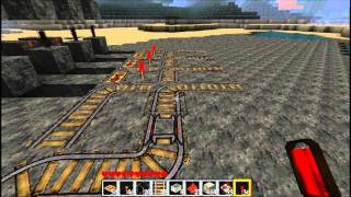 Minecraft  Lets Build 007  Automatischer Bahnhof für 16 Die Vollendung Deutsch HD [upl. by Albers]