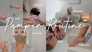 RELAXING SELF CARE DAY 2023 🫧 Pamper Routine Sunday Reset Feminine Hygiene aesthetic [upl. by Fechter]