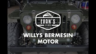 EVAN’S PICK WILLYS PAKE MESIN MOTOR [upl. by Niwred]