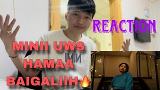 B Tamir x hoidaav  Baigaliih davaidasha Remix REACTION [upl. by Fem]