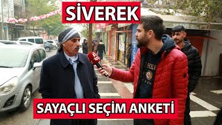 SİVEREK SAYAÇLI SEÇİM ANKETİ 2024 Siverekte Şaşırtıcı Sonuç [upl. by Noman562]