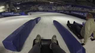 SnowDome Toboggan Run  GoPro Hero3 Black [upl. by Enyawal]