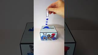 DIY Blindbox Cardboard Game  paper craft [upl. by Arakihc112]