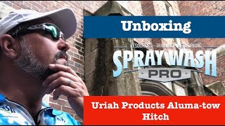 Unboxing  Uriah AlumaTow 8 inch Drop Hitch [upl. by Albina223]