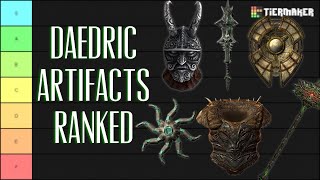 Ranking ALL DAEDRIC ARTIFACTS in Skyrim AE [upl. by Let898]