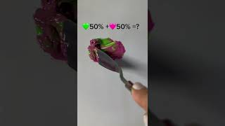 Next greenheart pinkheart colors mixing relaxing satisfying trending short drawing asmr [upl. by Cedar]