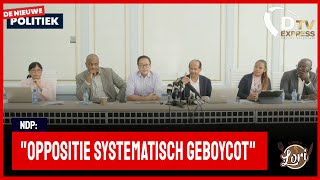 🚀 De Nieuwe Politiek LIVE • NDP houdt persconferentie over houding leiding DNA Suriname [upl. by Eynahpets758]