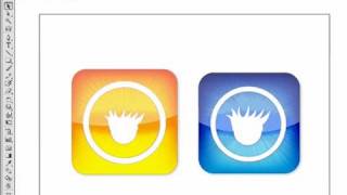 Create iPhone Icons w Illustrator CS4 [upl. by Kcirdaed]