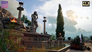 Walking in the Ancient Greek City of Thebes  Assassins Creed Odyssey  Ancient Greece Ambience [upl. by Lonnie883]