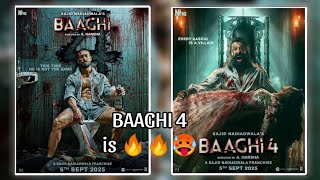 Baaghi 4 villain revealed  Tiger Shroff Sanjay Dutt [upl. by Aitnahs21]