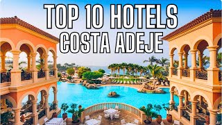 TOP 10 HOTELS IN COSTA ADEJE TENERIFE SPAIN [upl. by Hairahcez]