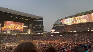 Seth Freakin Rollins Entrance LIVE At WWE Summerslam 2024 [upl. by Rawna455]