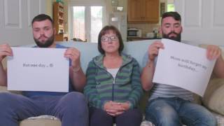 Sons moving video to mum Kathy who has early onset Alzheimers [upl. by Angie46]