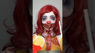 The antidote ronaldmcdonald makeup halloween2024 clownmakeup clown clownffx clowns facepaint [upl. by Rebeh843]