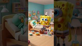 Amazing SpongeBob Transformation 😍😍 aispongebob squidbob [upl. by Lan]