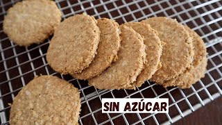 Las Mejores GALLETAS de AVENA CRUJIENTES  Sólo 3 Ingredientes  Saludables [upl. by Eeltrebor]