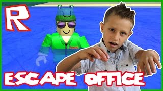 Escape From the Office Obby  We Escaped  Roblox [upl. by Nywles63]