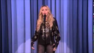 Madonna’s pedophilia joke on Jimmy Fallon show [upl. by Winson93]