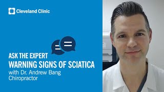 Warning Signs of Sciatica and How To Find Relief  Ask Cleveland Clinics Expert [upl. by Oiluj]