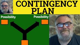 🔵 Contingency Plan Meaning  Contingency Plan Examples  Contingency Plan Defined  British English [upl. by Weatherby694]