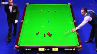 2014 Snooker UK Championship Day8 SF2 Judd Trump vs Stephen Maguire BBC 720P [upl. by Nysilla]