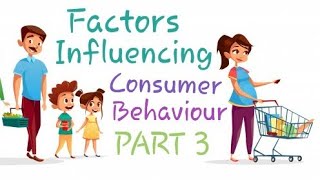 Factors influencing Consumer Behavior [upl. by Rastus]