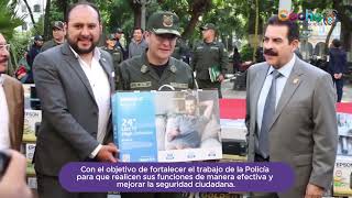 ENTREGA AL COMANDO DEPARTAMENTAL DE LA POLICÍAL [upl. by Tterb]