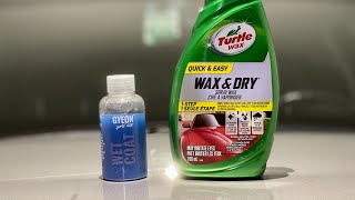 Gyeon Wet Coat Essence vs Turtle Wax Wax and Dry  15 months later how are they doing [upl. by Nitneuq429]