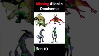 Why 4 Alien Missing in ben 10 Omniverse [upl. by Teodorico445]