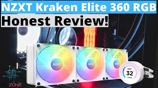 Best Premium CPU Cooler For Ryzen 7 7800x3D NZXT Kraken Elite 360 RGB Honest Review [upl. by Ahsilra252]