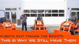 Kubota BX2370 In Limited Supply [upl. by Okuy]