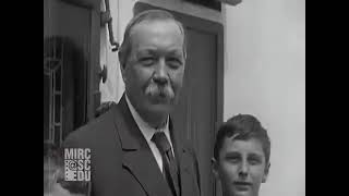 Interview Sir Arthur Conan Doyle und Familie 1922  Historisches Filmmaterial 🎥✨ [upl. by Leahey675]